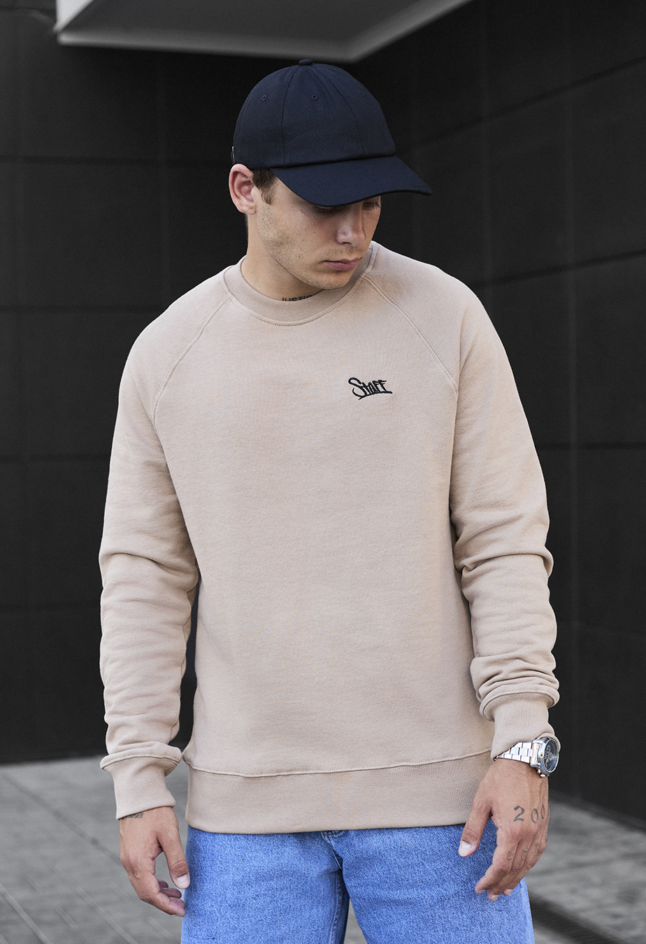 Bluza Staff beige logo