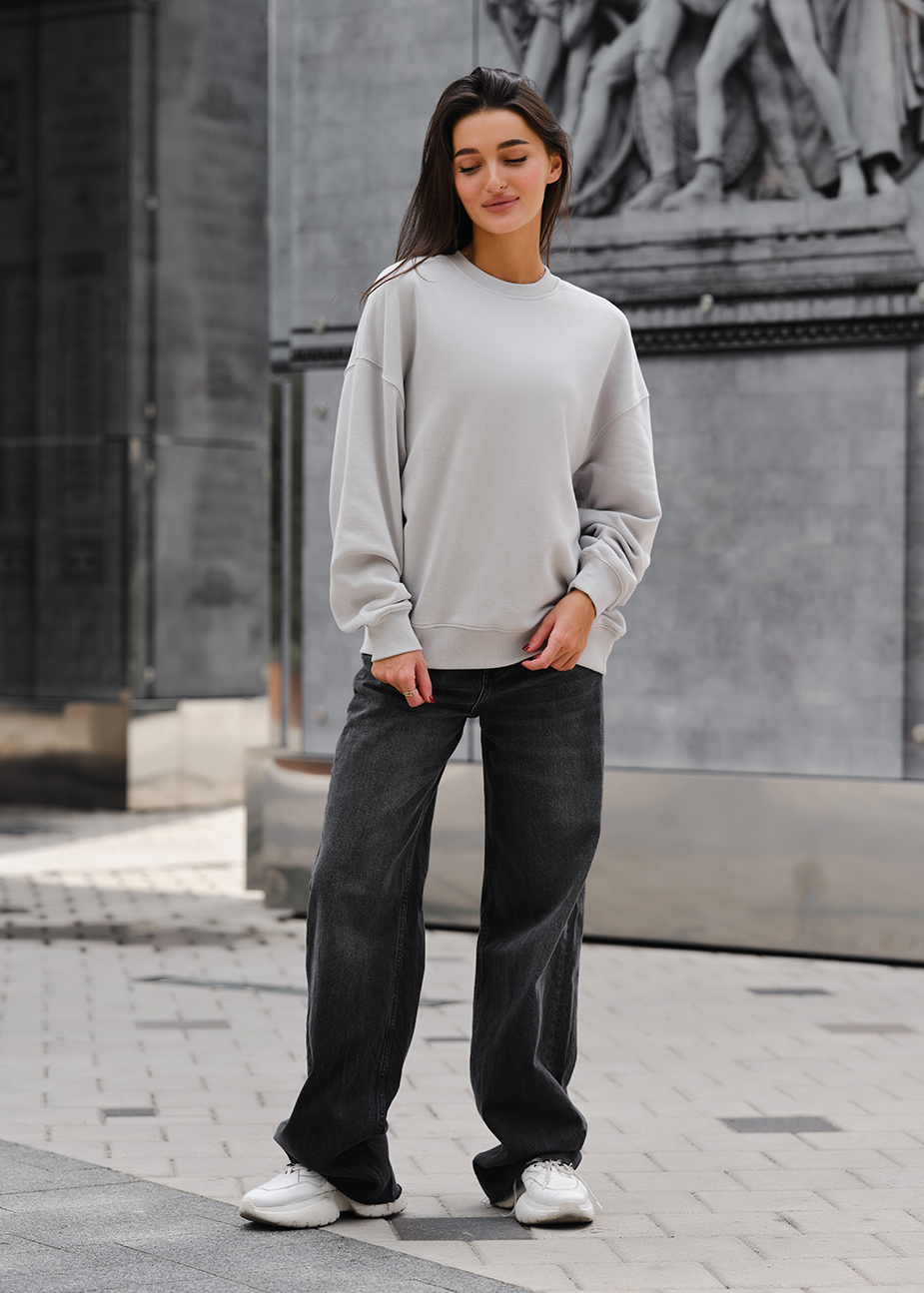 Damska bluza Staff s oversize light gray