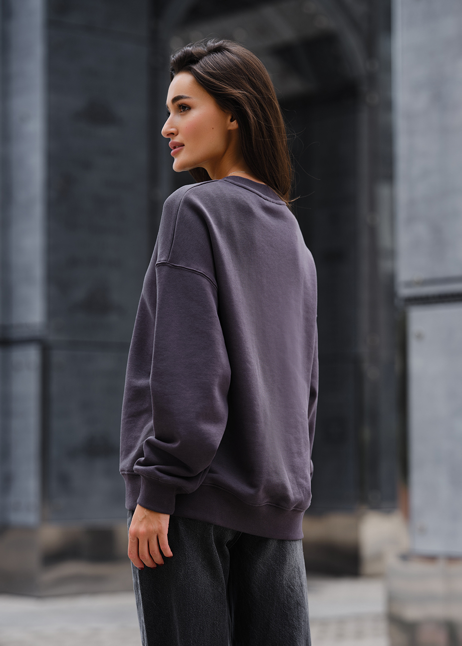 Damska bluza Staff s oversize dark gray