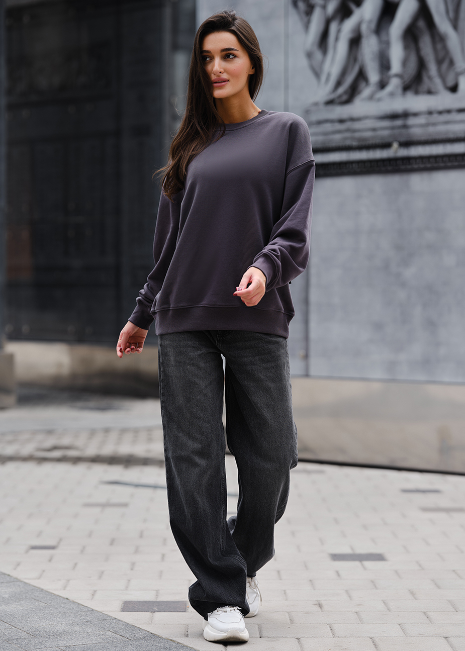 Damska bluza Staff s oversize dark gray