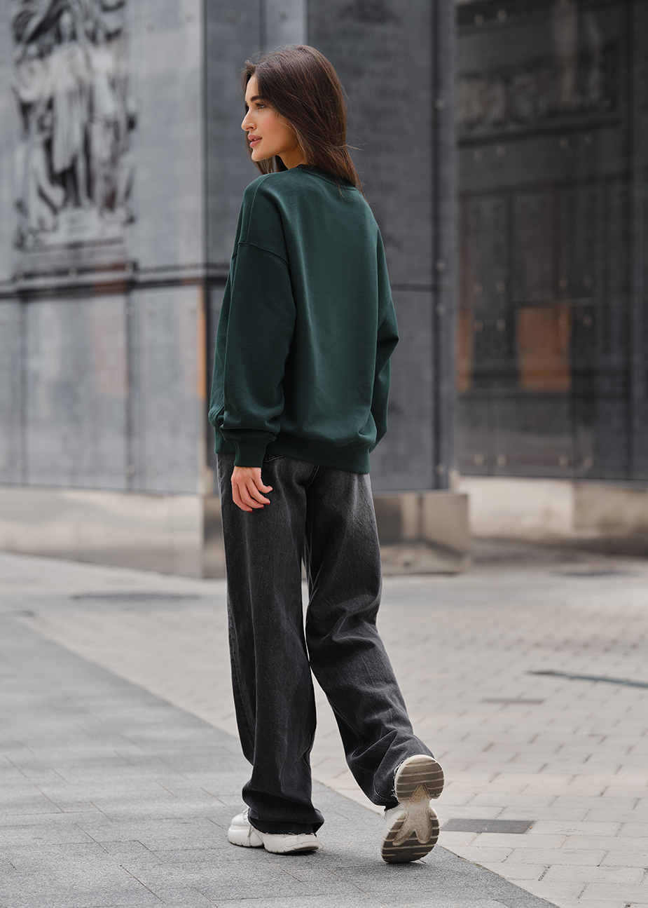 Damska bluza Staff s oversize green