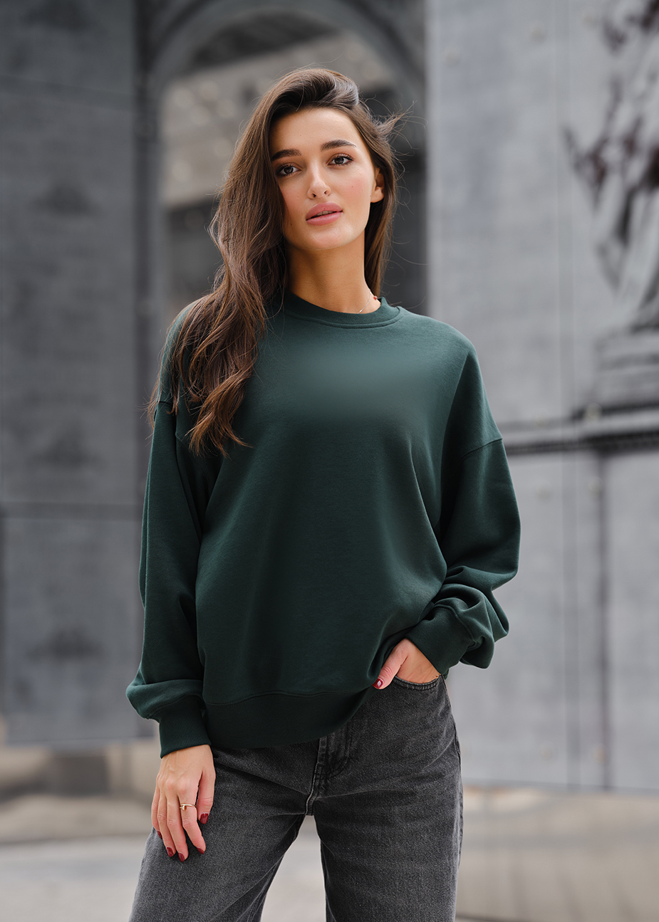 Damska bluza Staff s oversize green