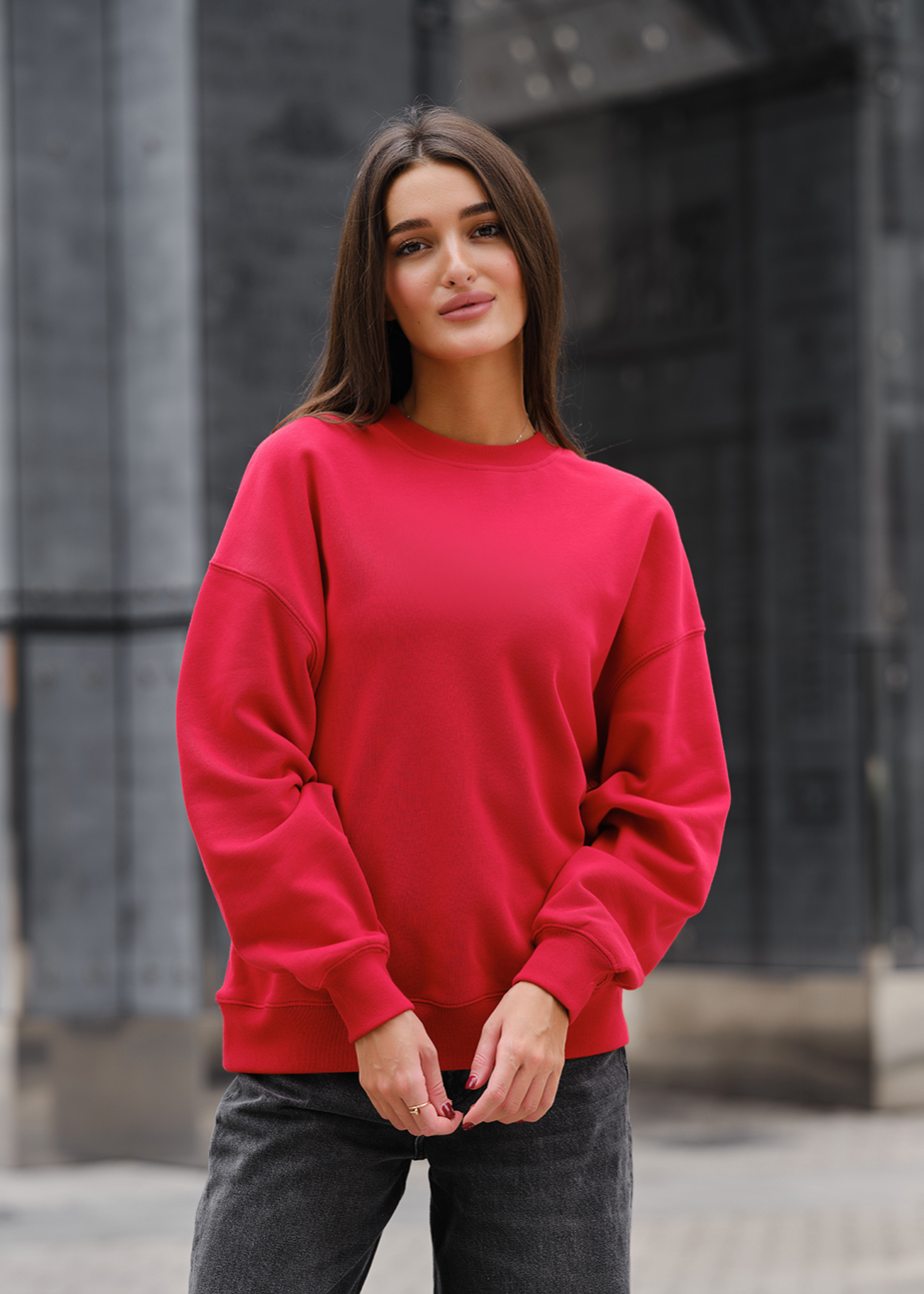 Damska bluza Staff s oversize red