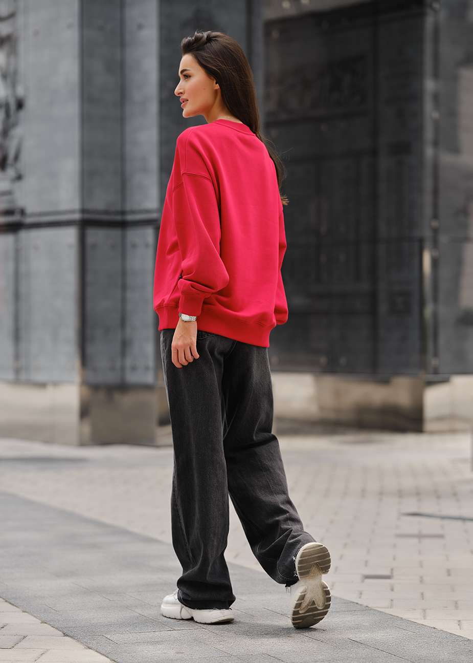 Damska bluza Staff s oversize red