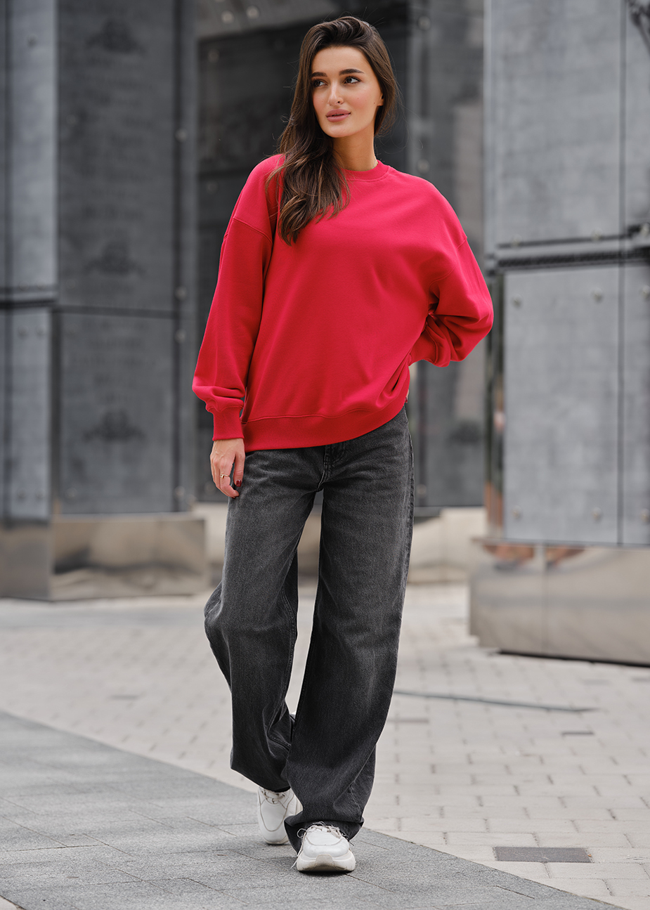 Damska bluza Staff s oversize red