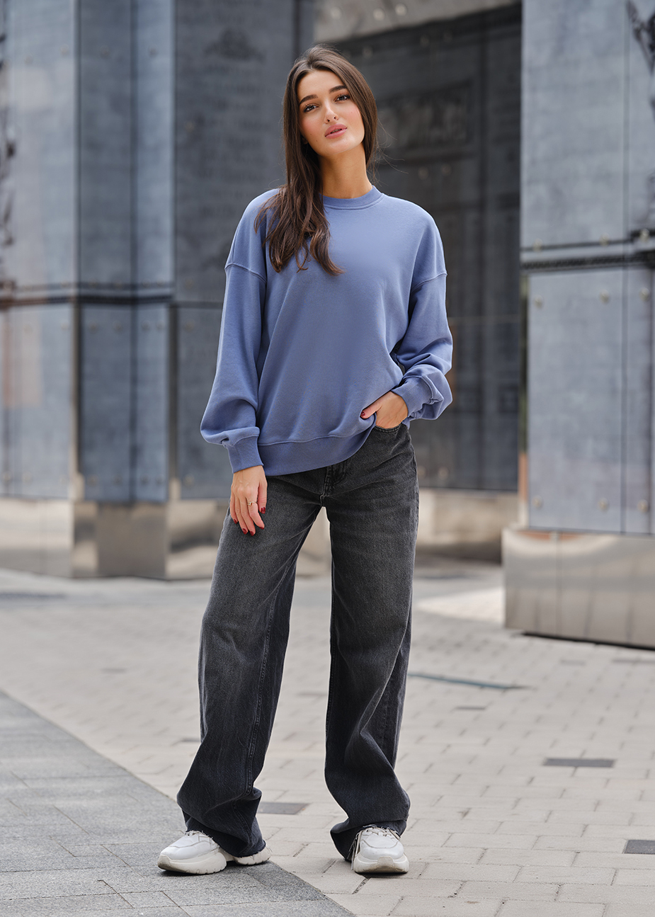 Damska bluza Staff s oversize blue