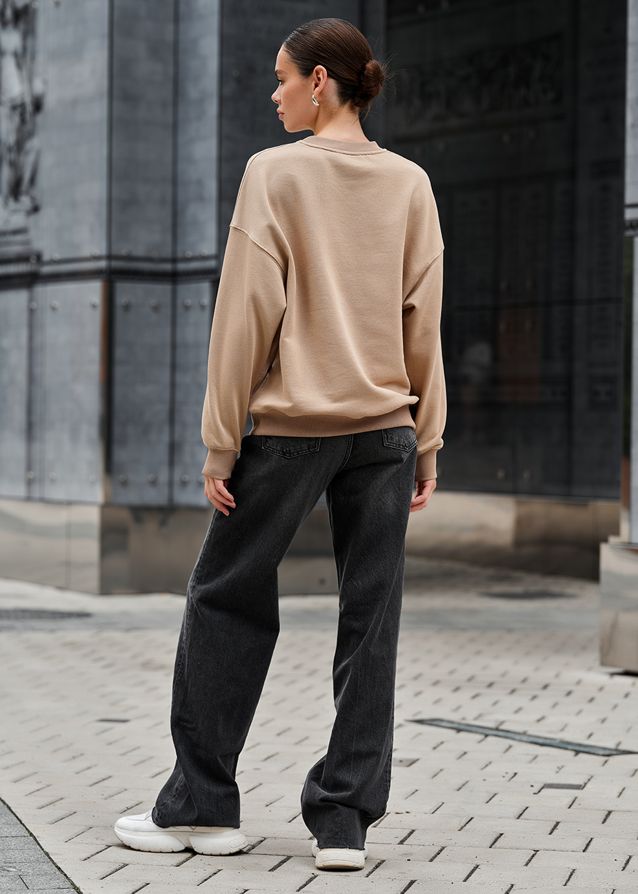 Damska bluza Staff s oversize brown