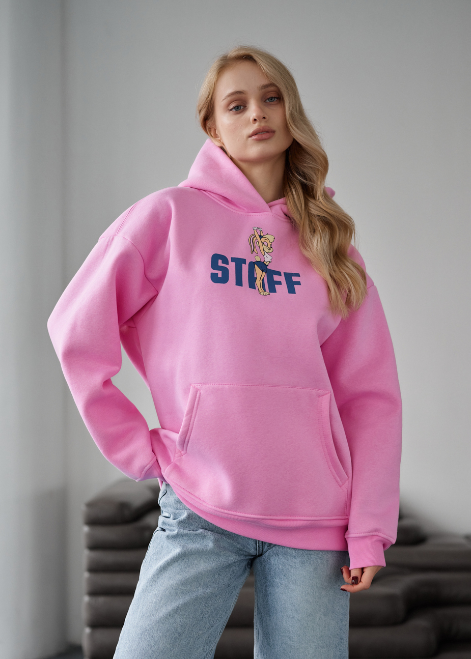 Damska bluza Staff logo & bunny oversize fleece