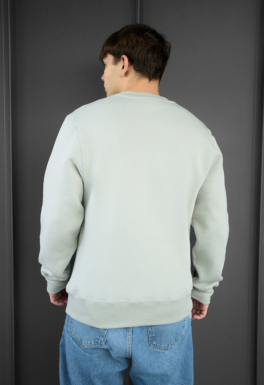 Bluza Staff light olive basic fleece