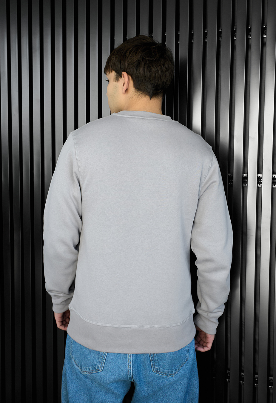 Bluza Staff light gray basic fleece