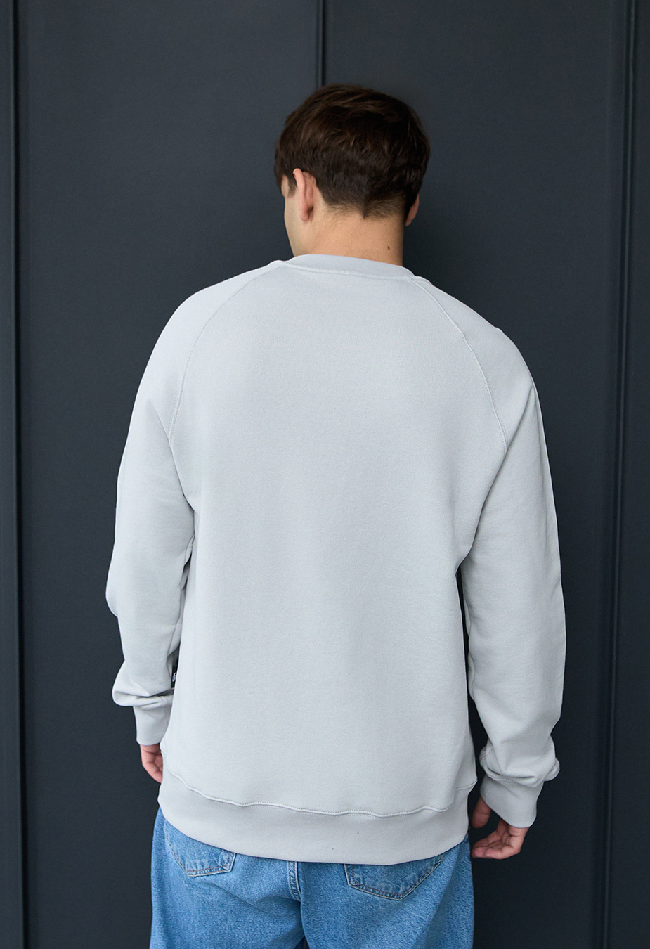 Bluza Staff light gray logo