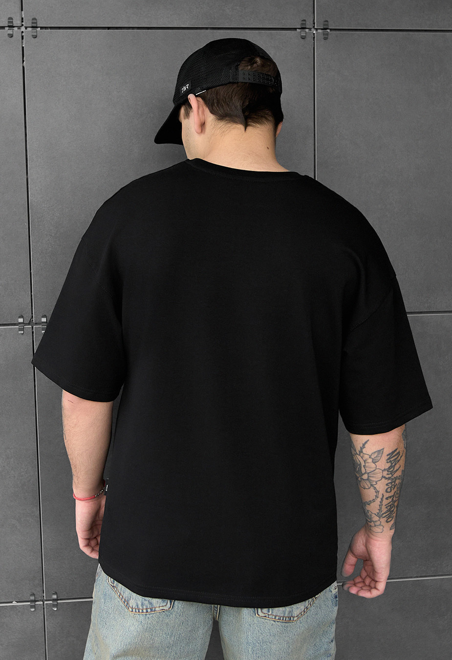 Koszulka Staff logo black oversize premium