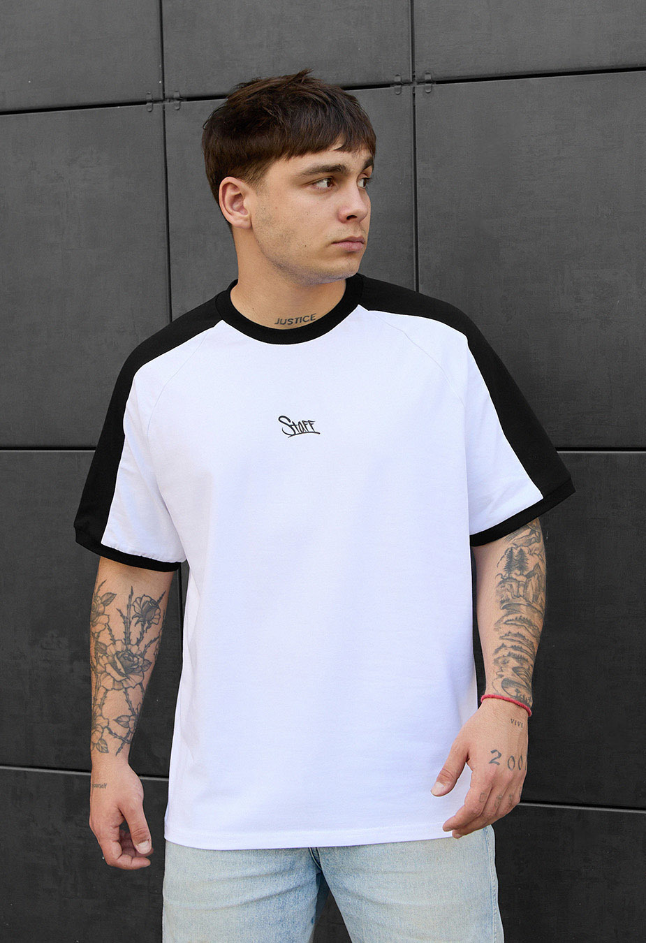 Koszulka Staff line logo oversize