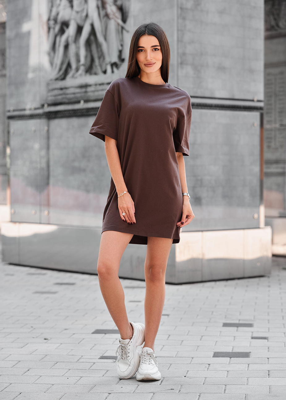 Sukienka Staff gi dark brown