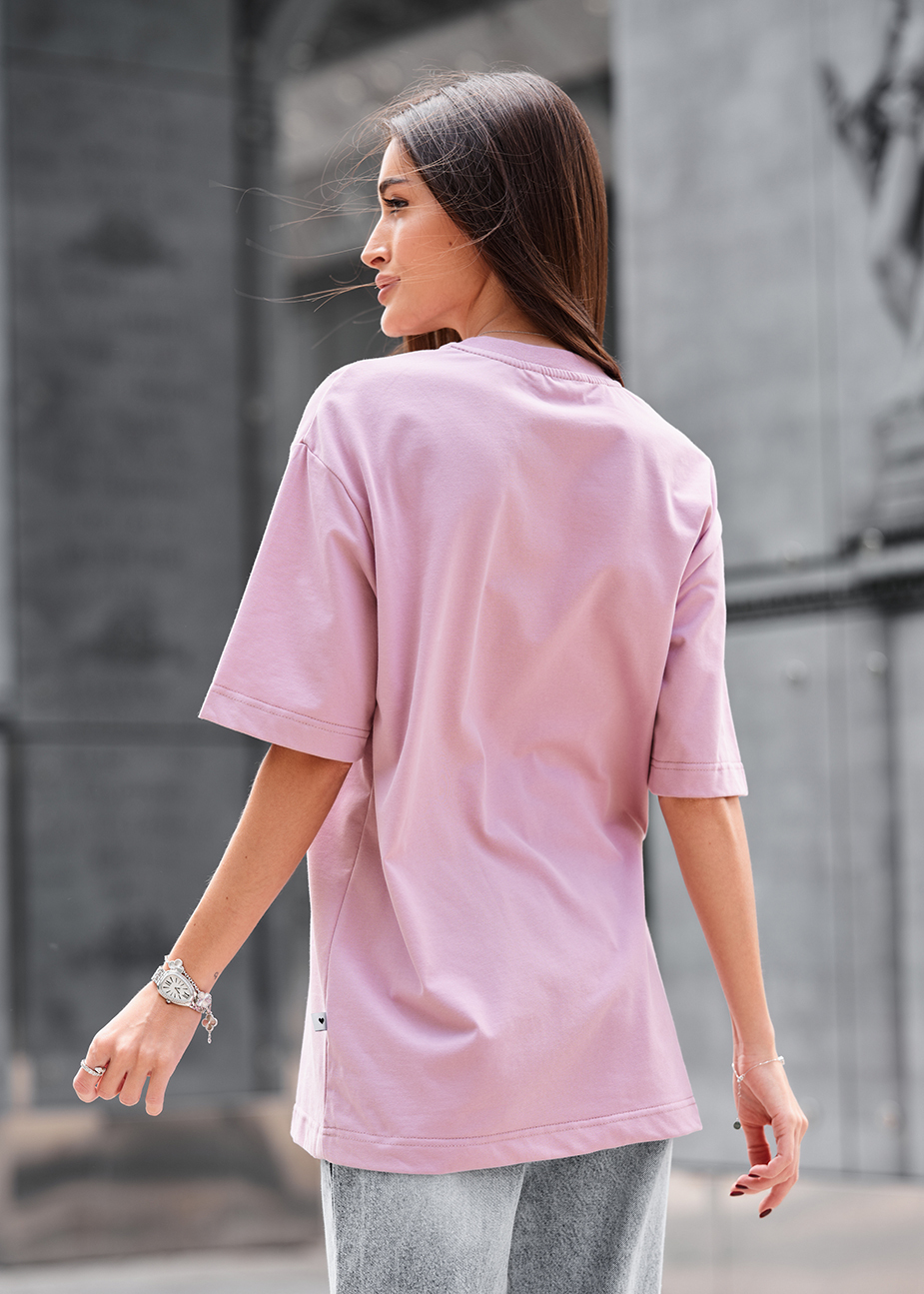 Koszulka Staff li pink oversize