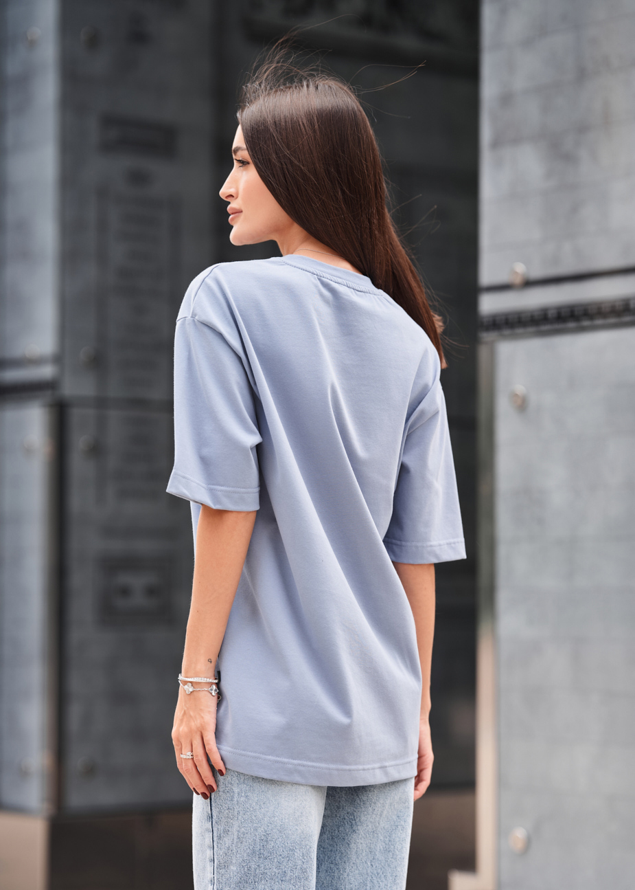 Koszulka Staff li light blue oversize