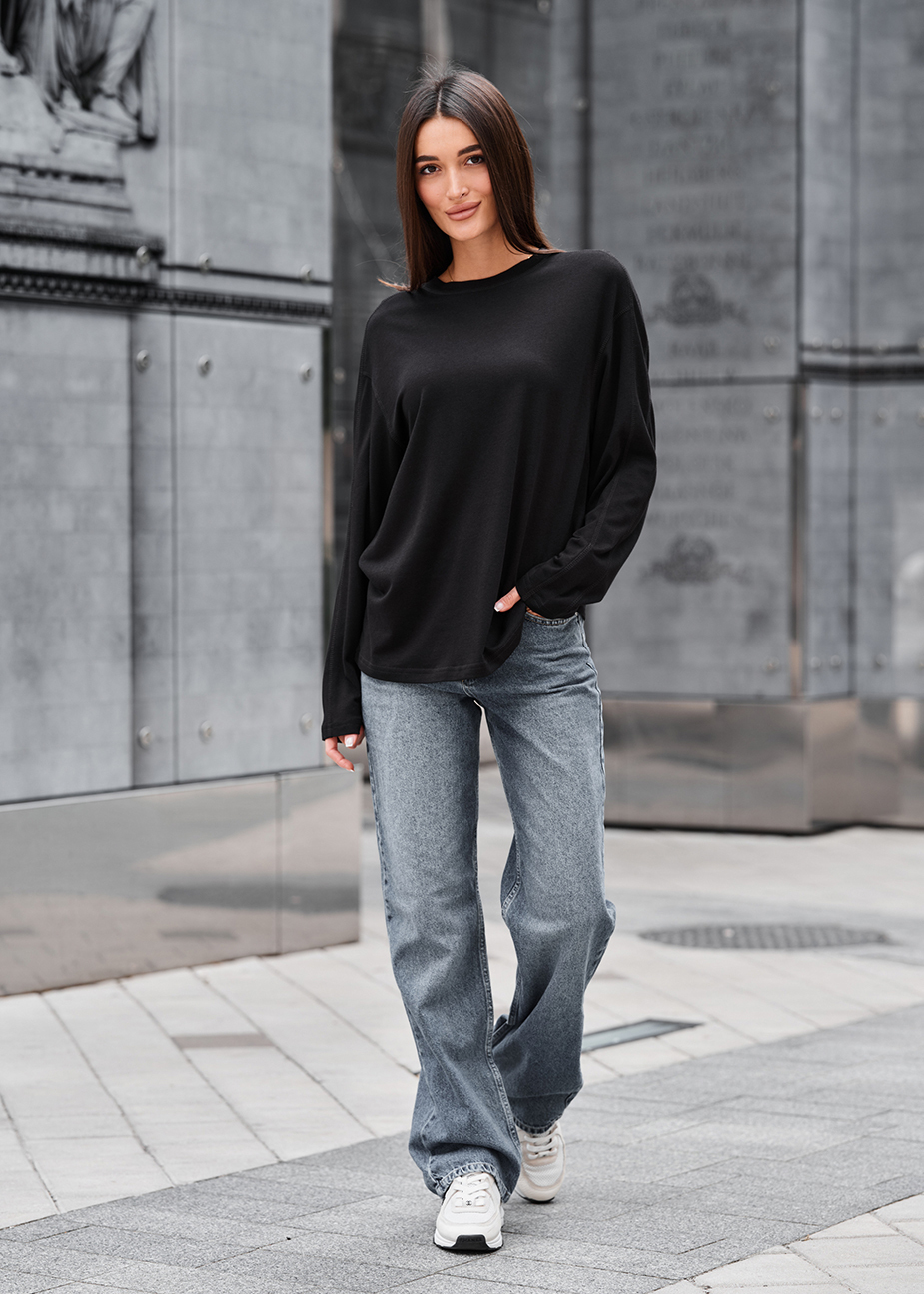 Longsleeve Staff if black