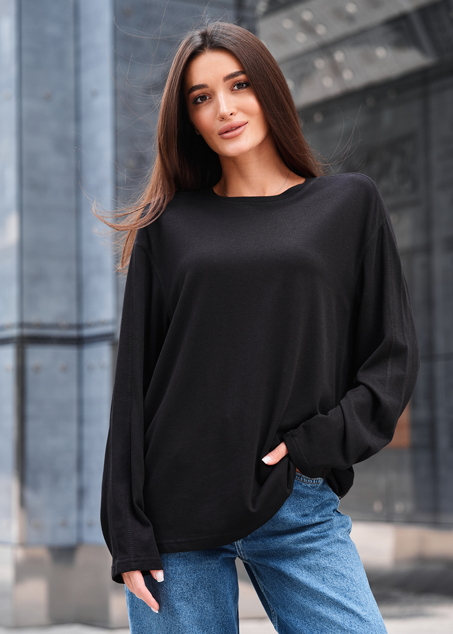 Longsleeve Staff if black