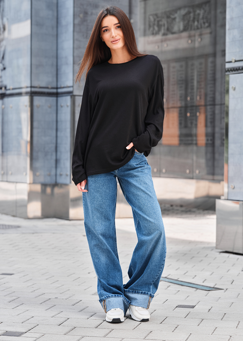 Longsleeve Staff if black