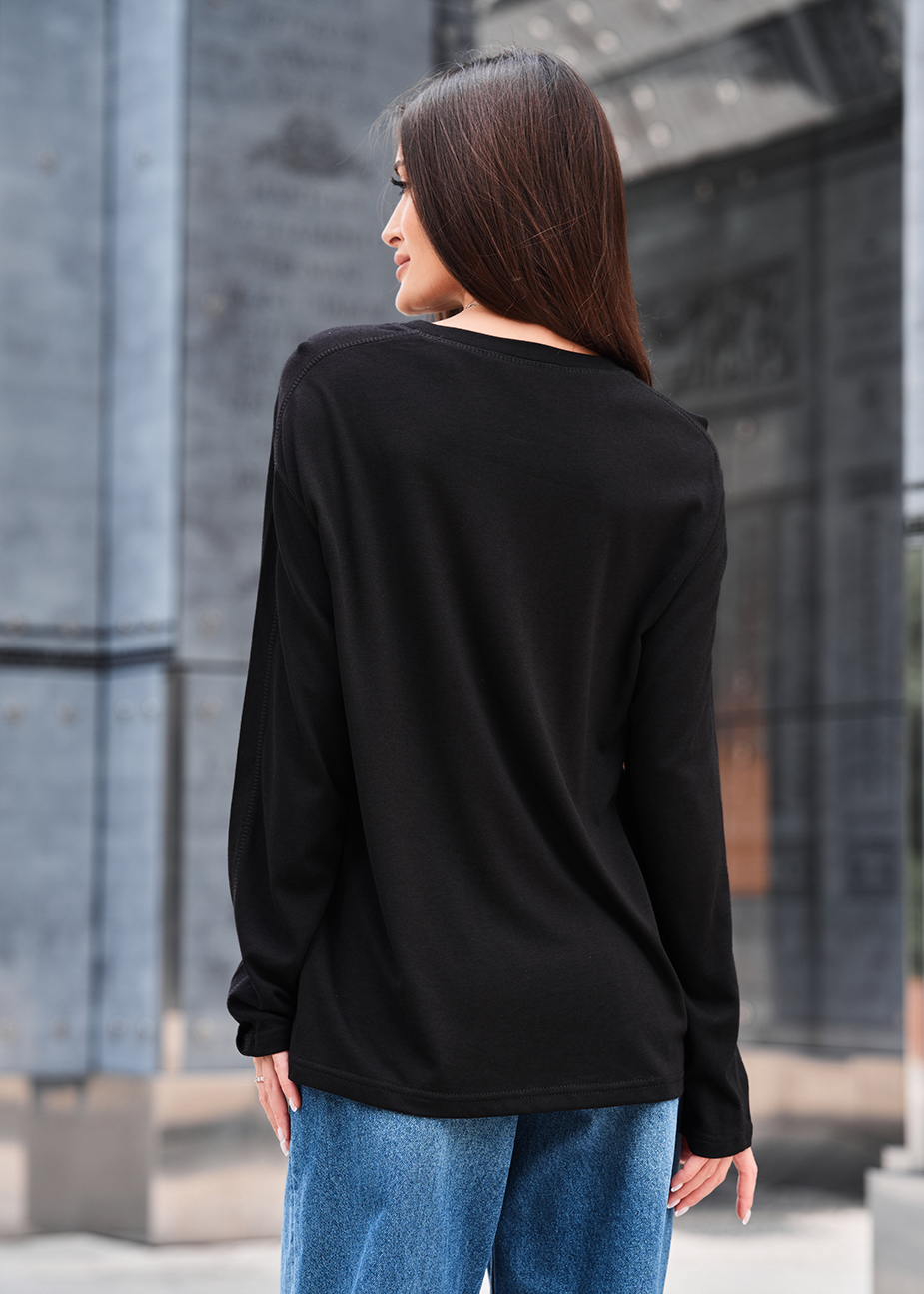 Longsleeve Staff if black