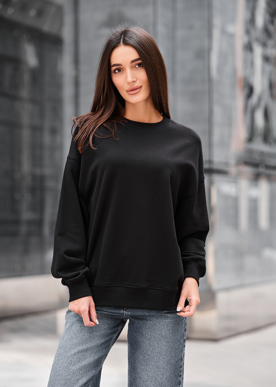 Bluza Staff s black oversize