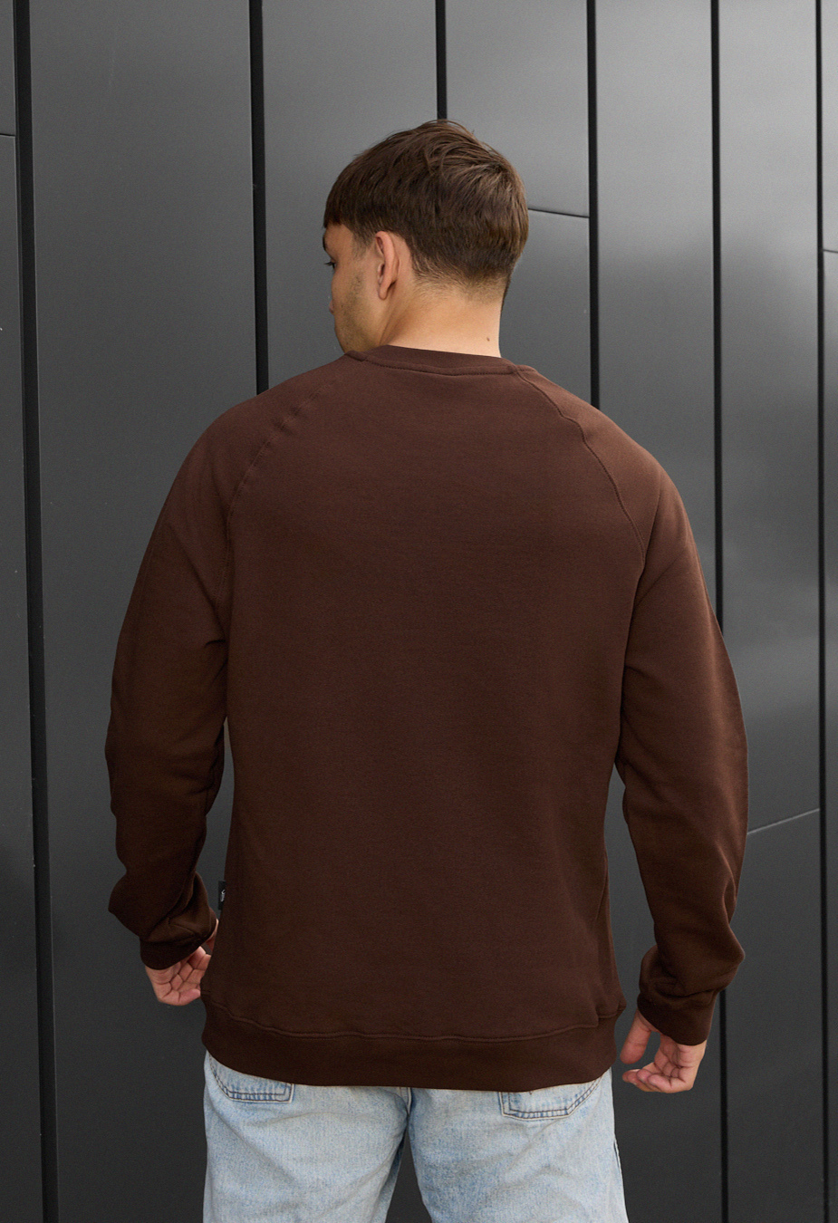 Bluza Staff brown logo