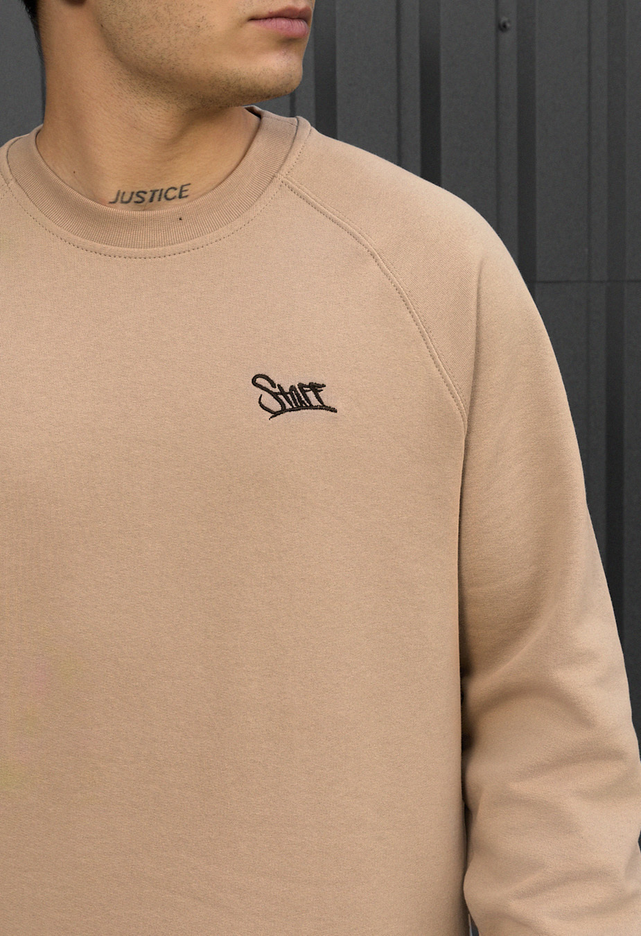 Bluza Staff light brown logo