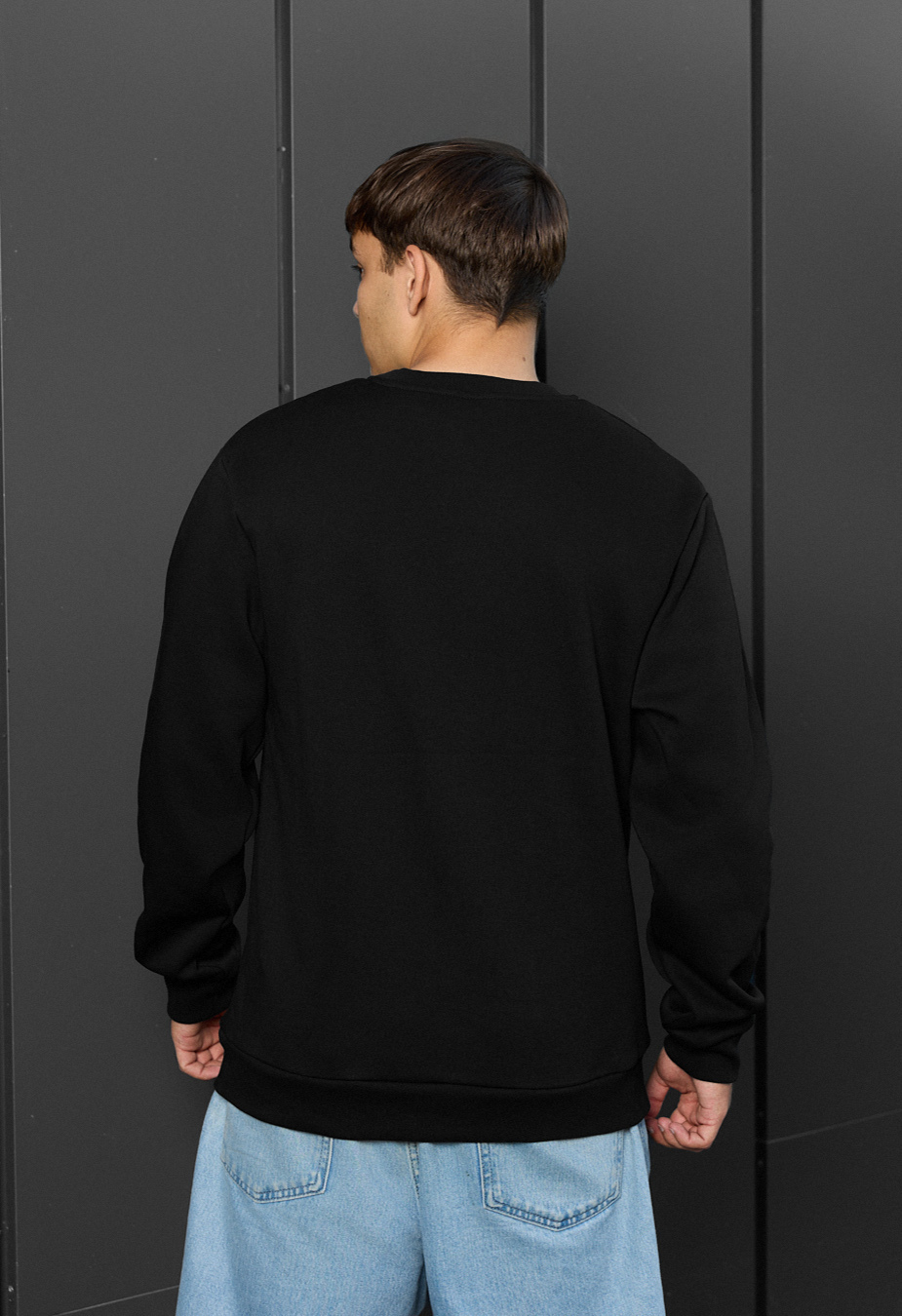 Bluza Staff black basic fleece
