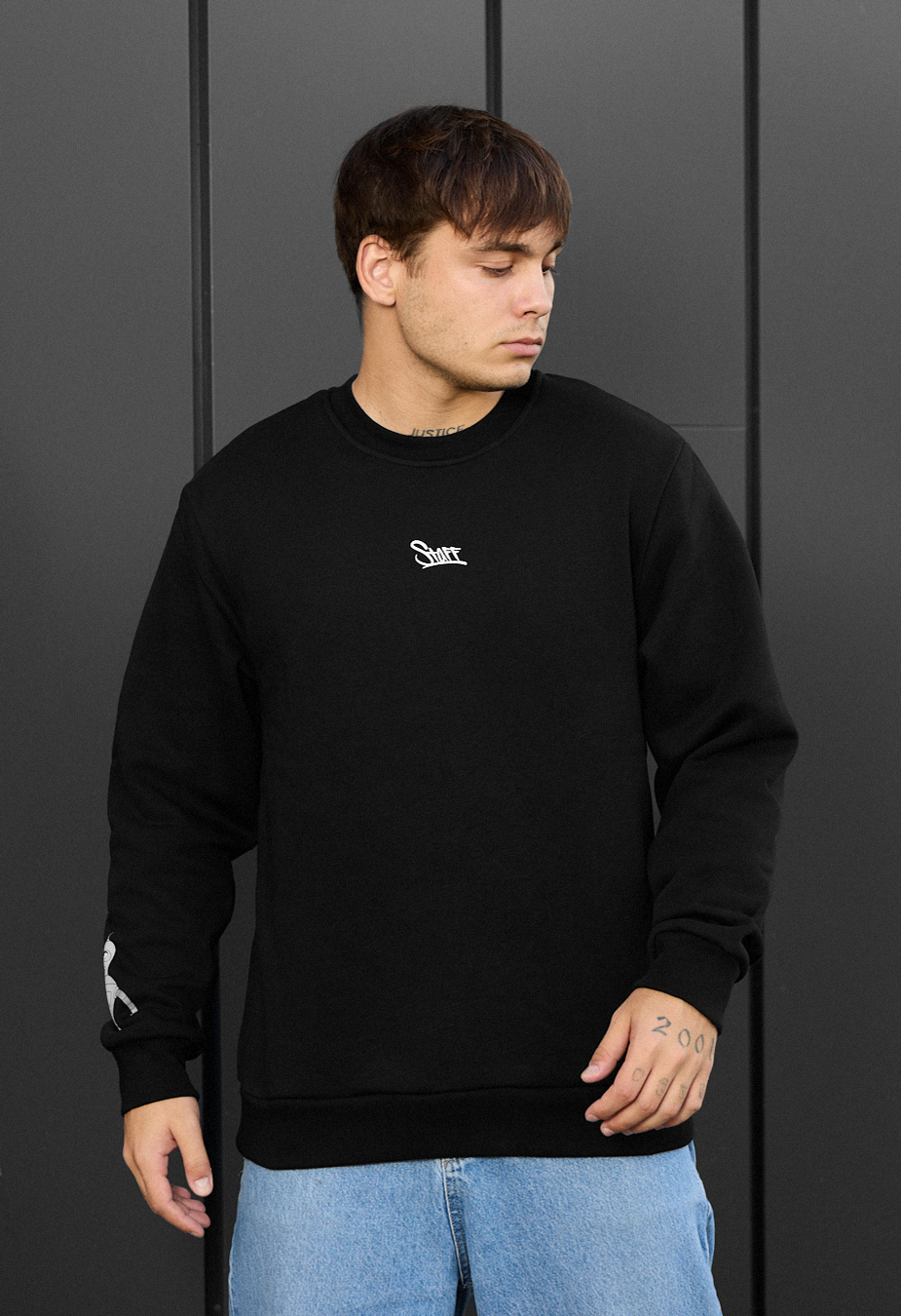 Bluza Staff logo & cartoon fleece