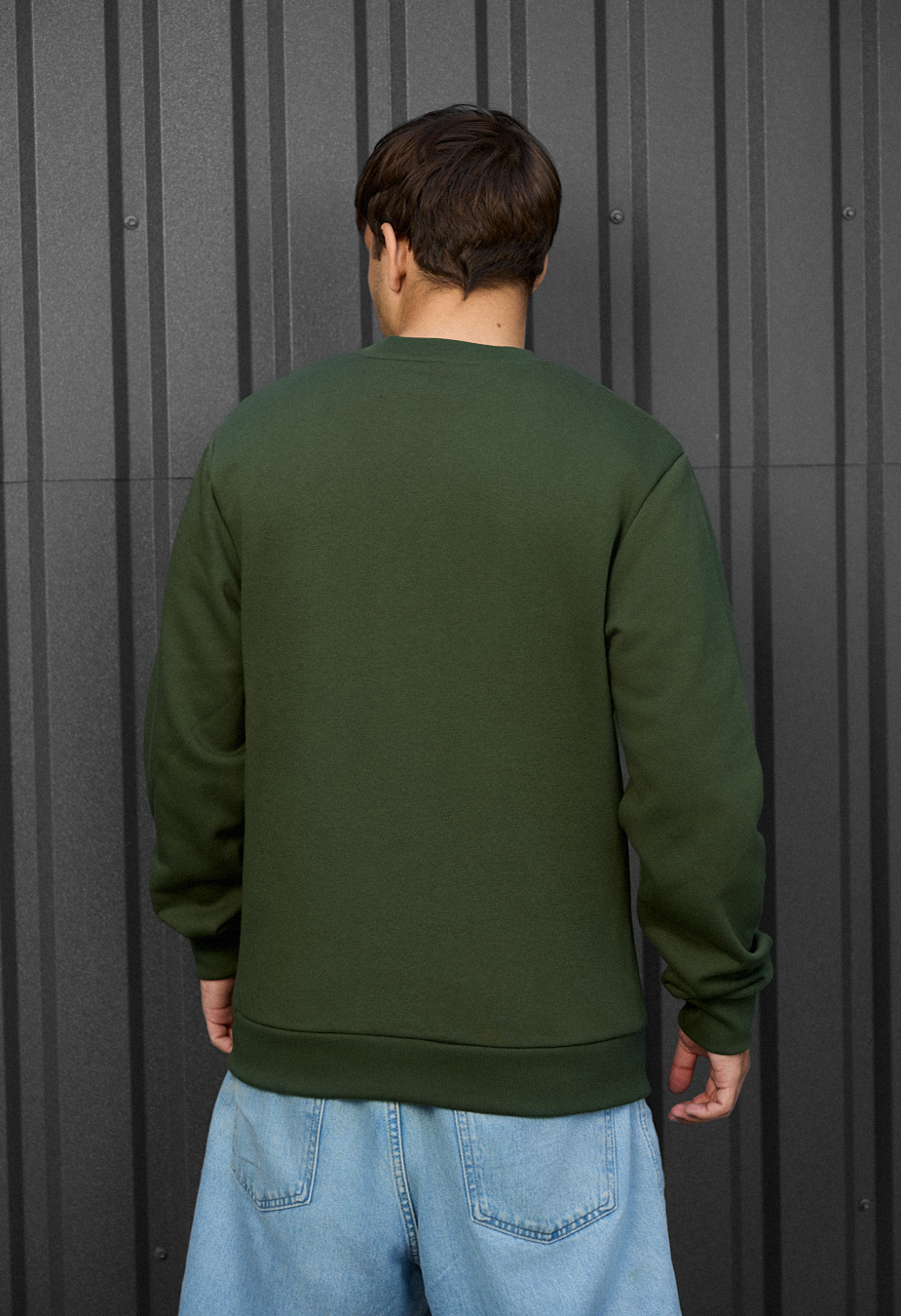 Bluza Staff khaki basic fleece