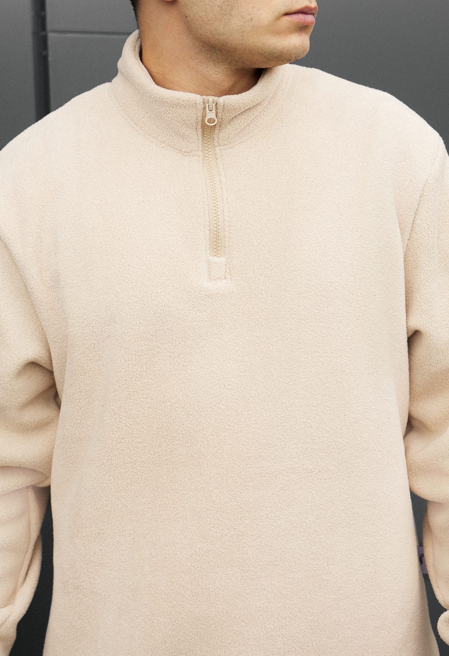 Olimpijka Staff uni milk fleece