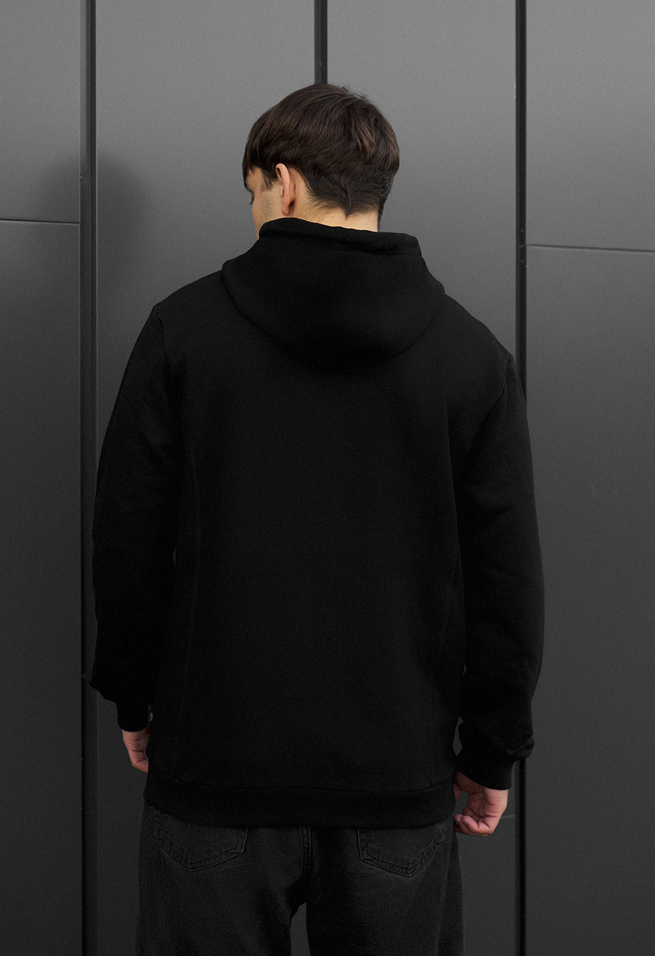Bluza Staff logo & wire oversize reflective fleece