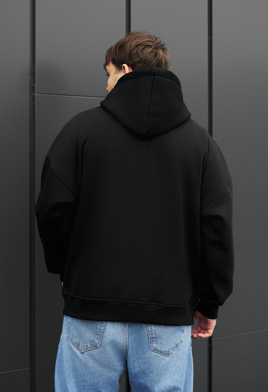 Bluza Staff logo & birds oversize fleece