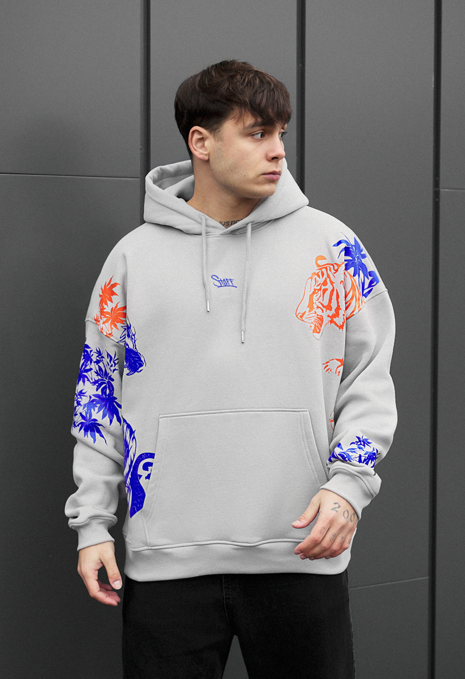 Bluza Staff tiger & drago fleece