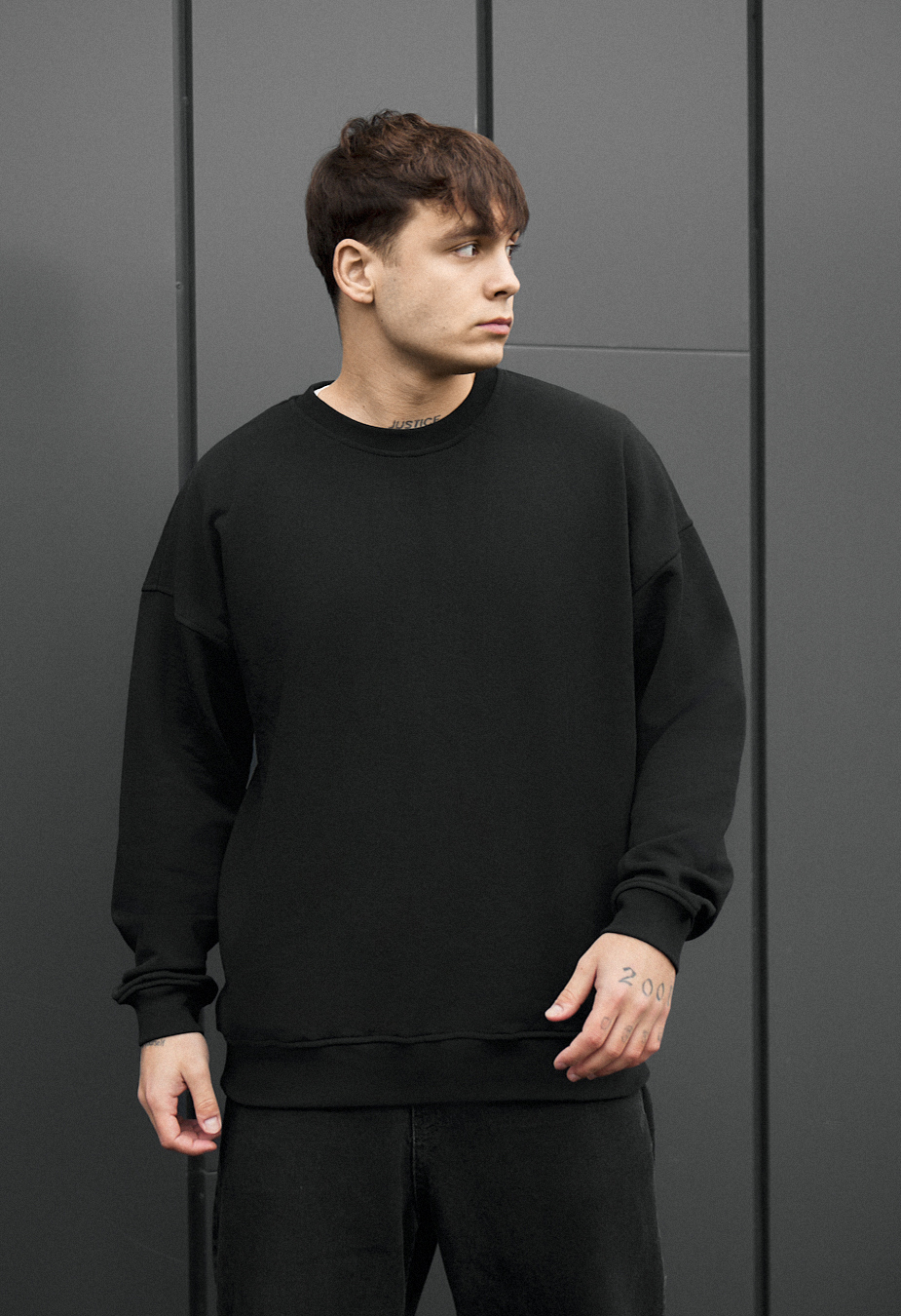 Bluza Staff ic black oversize