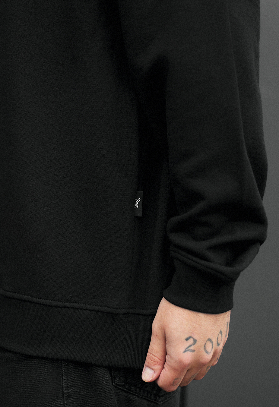 Bluza Staff ic black oversize