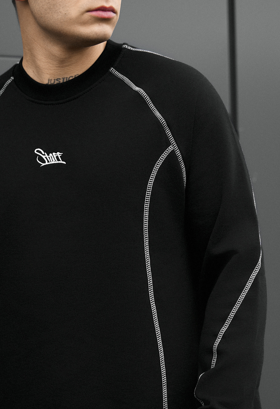 Bluza Staff black logo