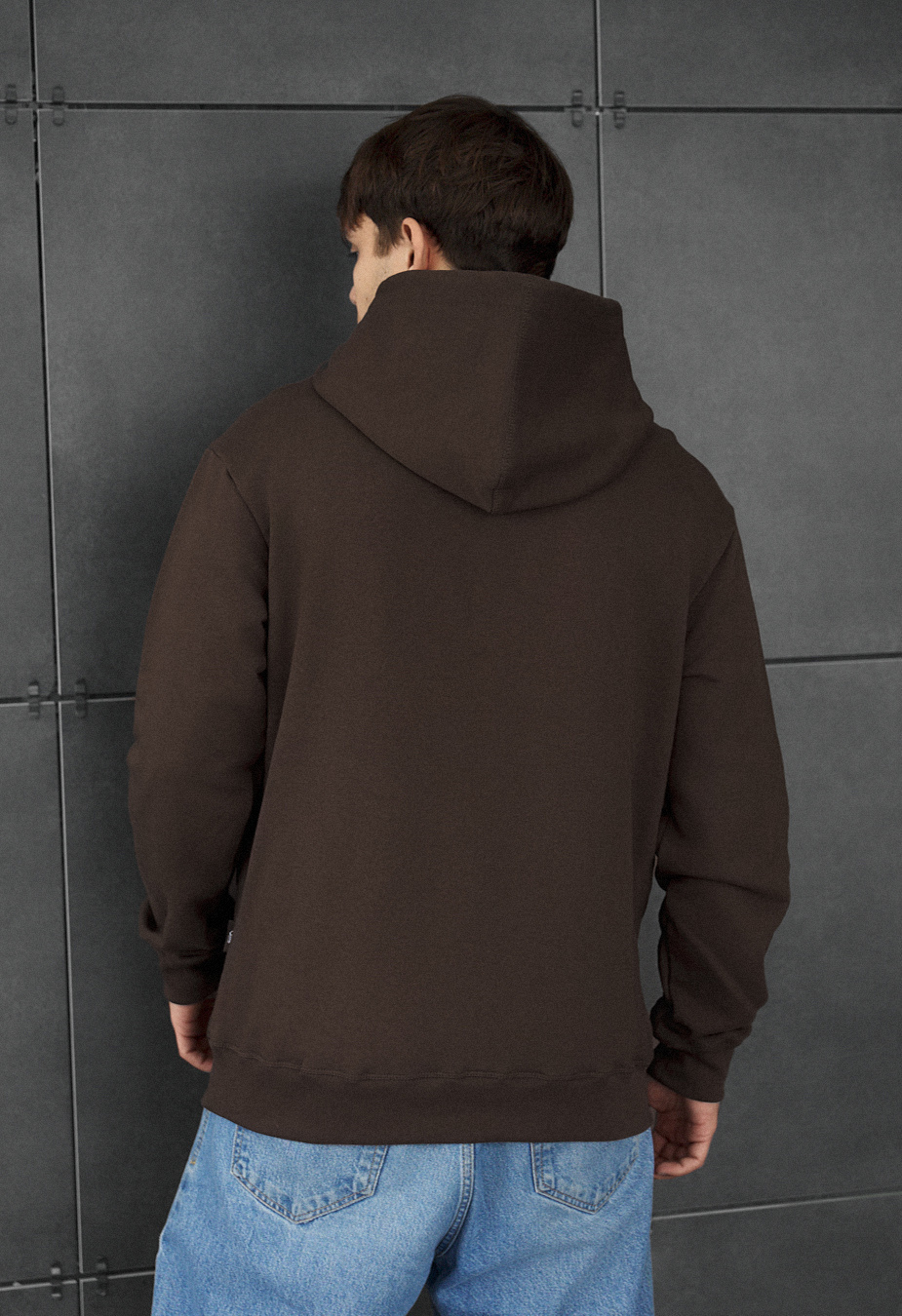 Bluza Staff dark brown basic