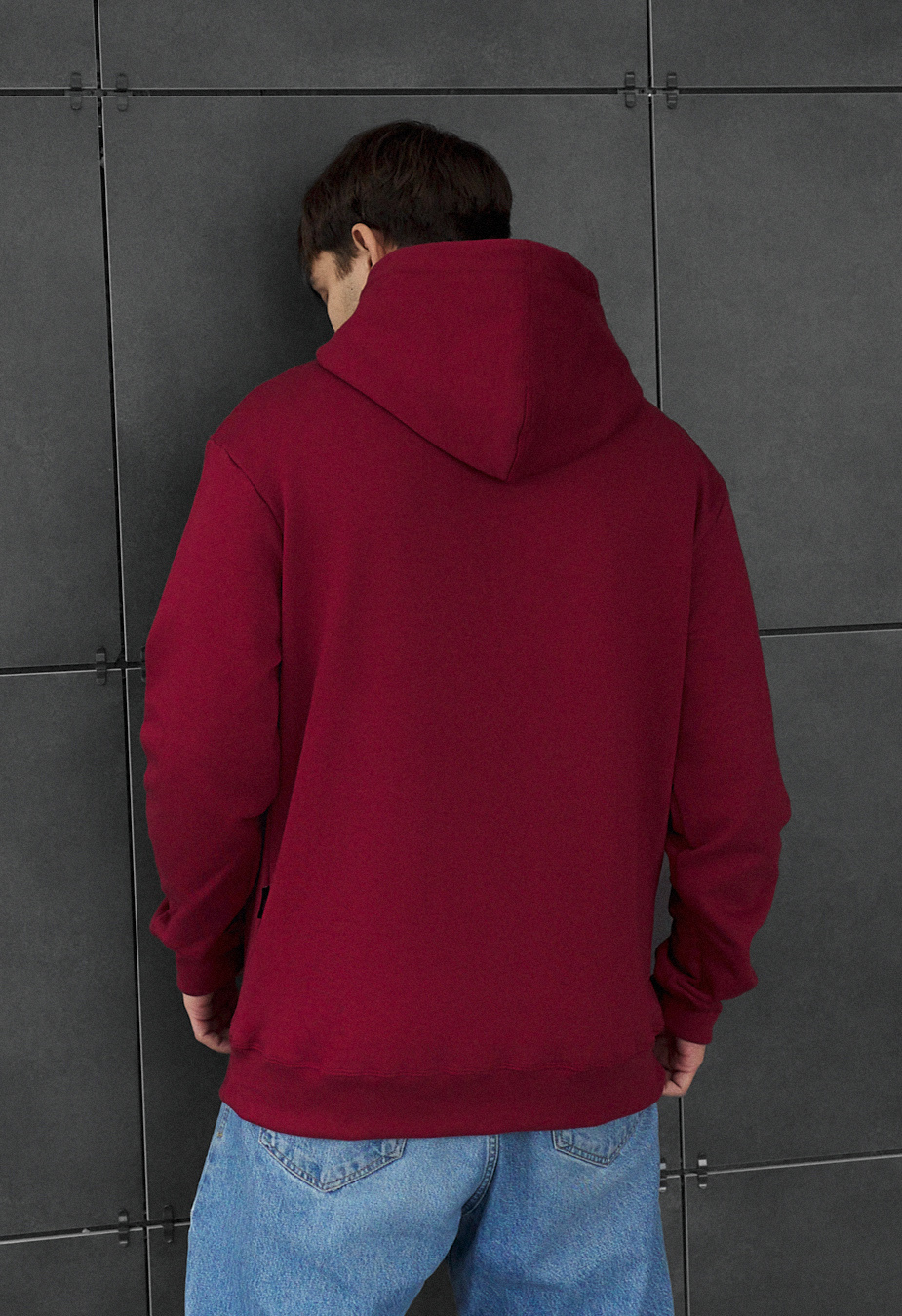 Bluza Staff bordo basic