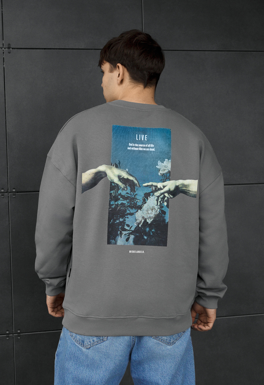 Bluza Staff life oversize