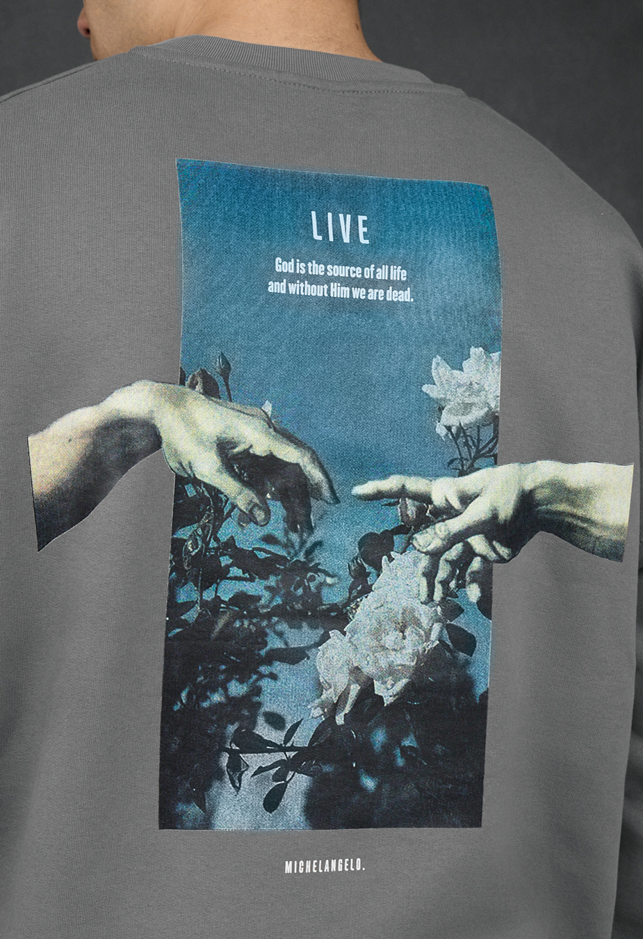 Bluza Staff life oversize