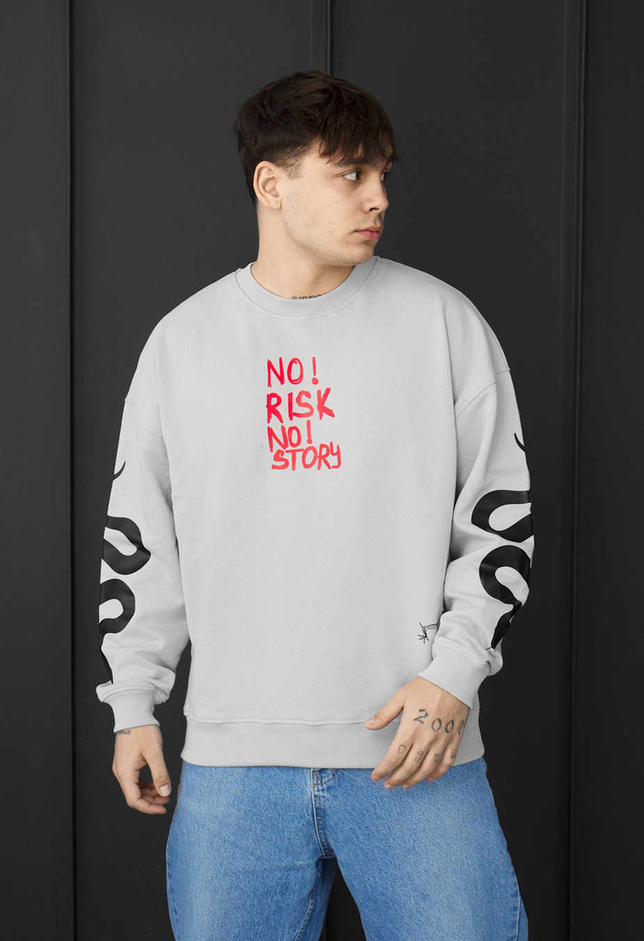 Bluza Staff no risk oversize