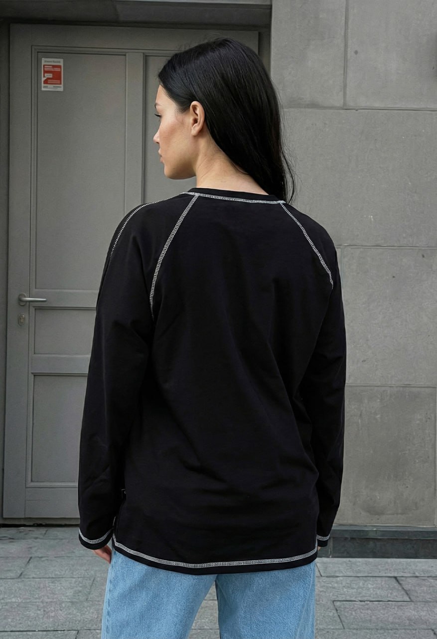Longsleeve Staff co black