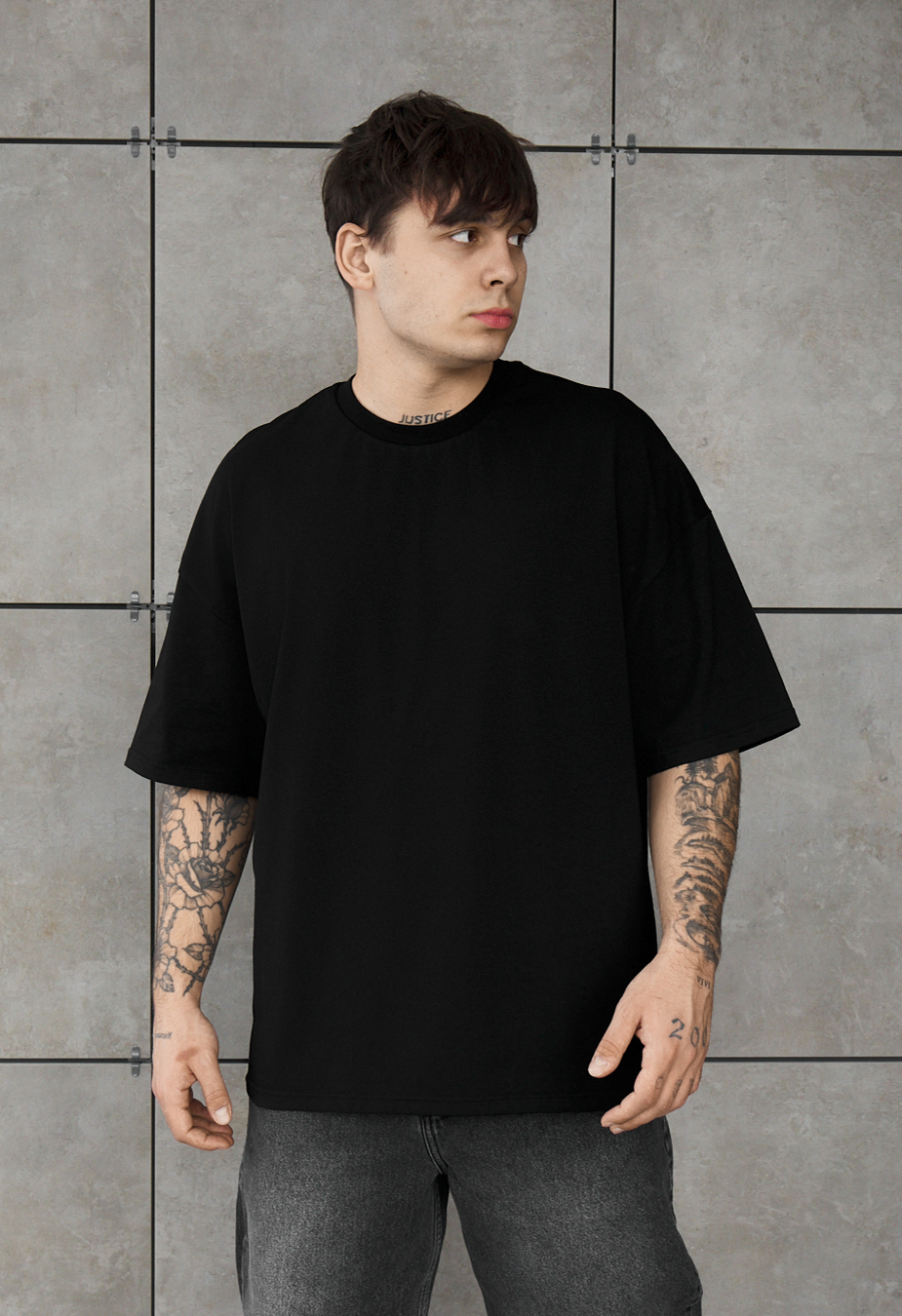 Koszulka Staff cards reflective oversize