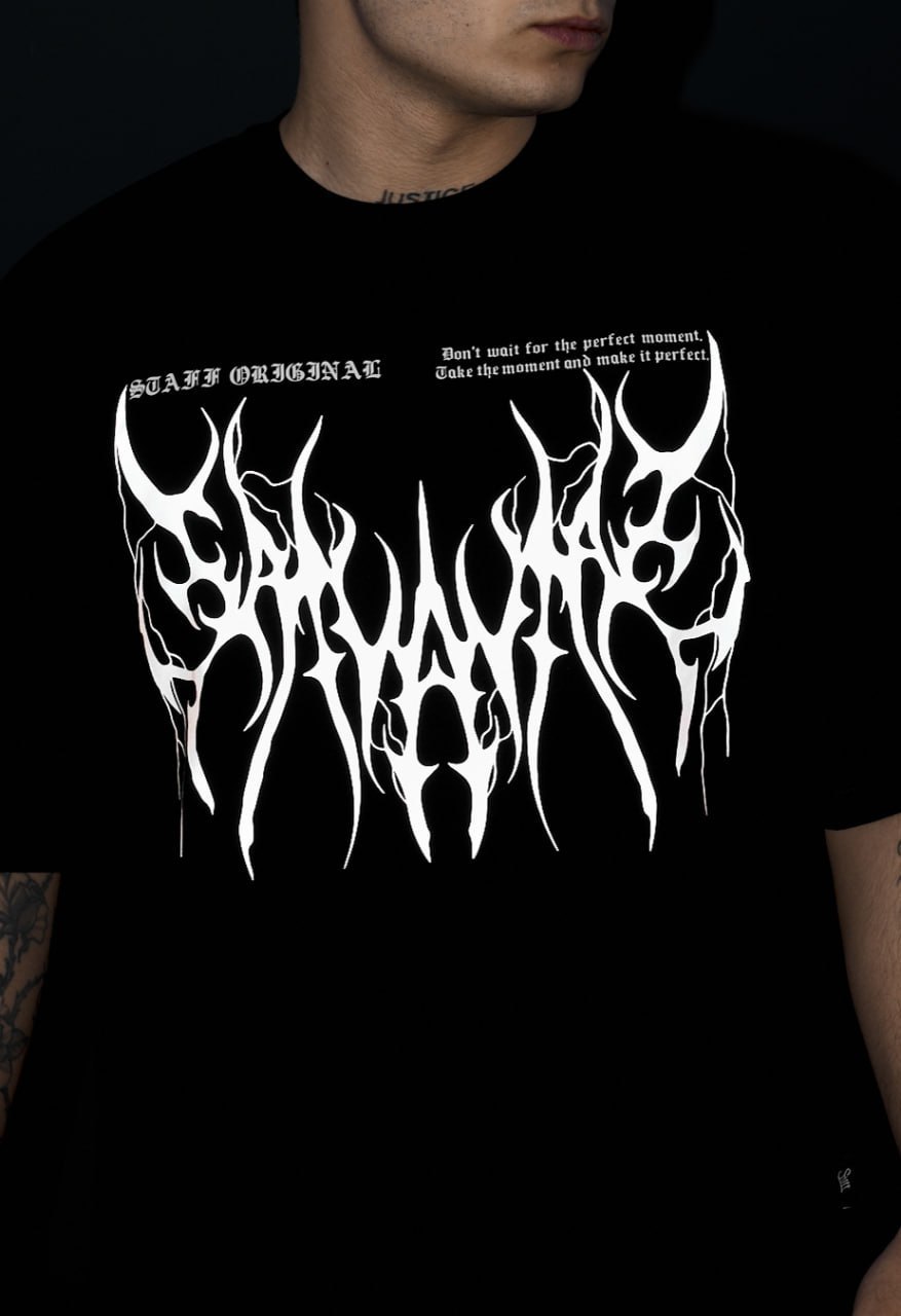 Koszulka Staff perfect moment reflective oversize