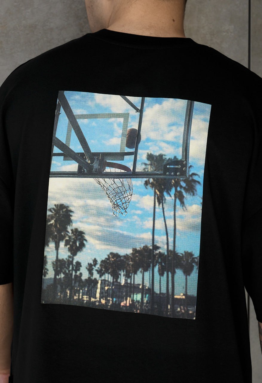 Koszulka Staff basket oversize