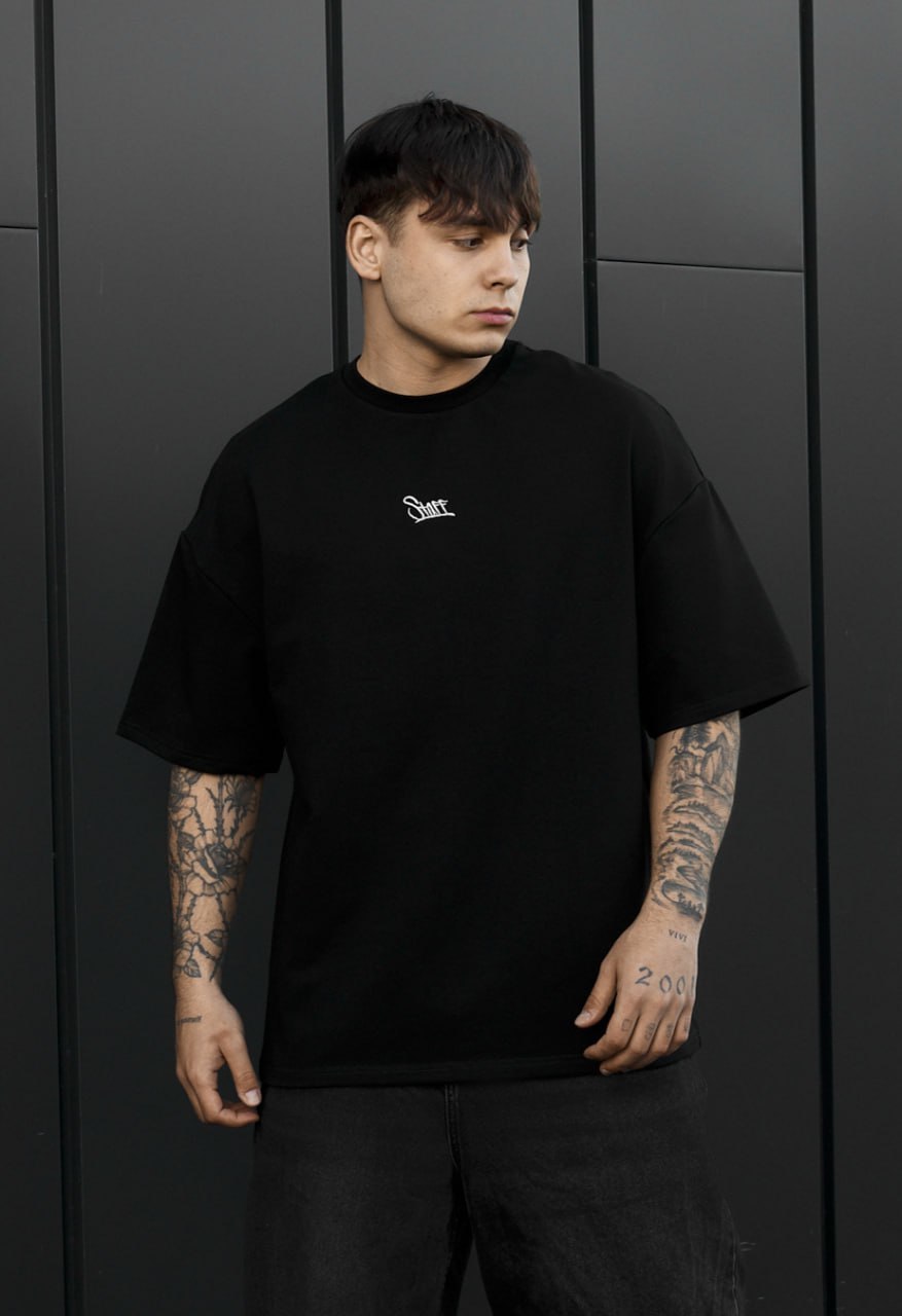 Koszulka Staff black logo oversize premium