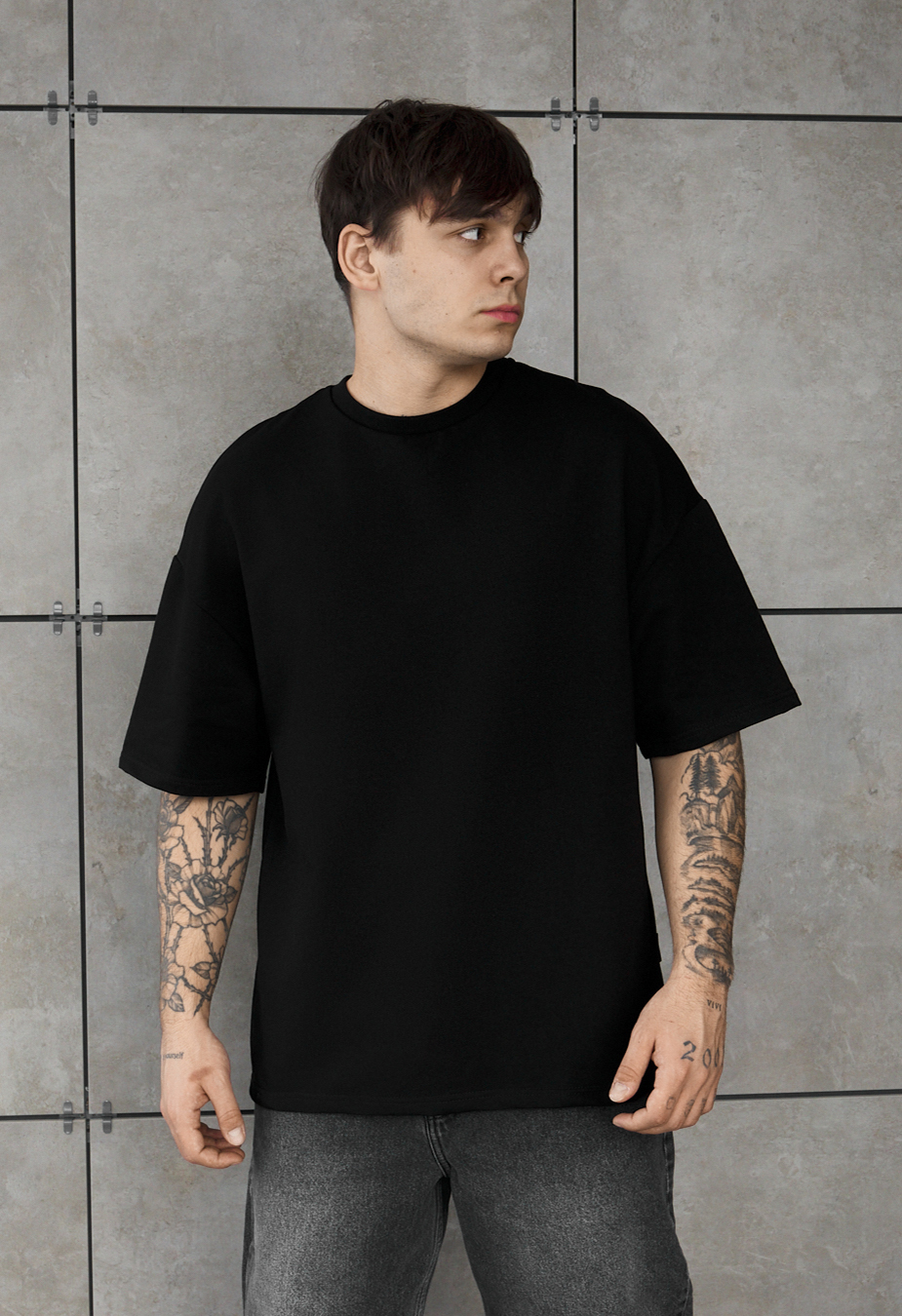 Koszulka Staff black oversize premium