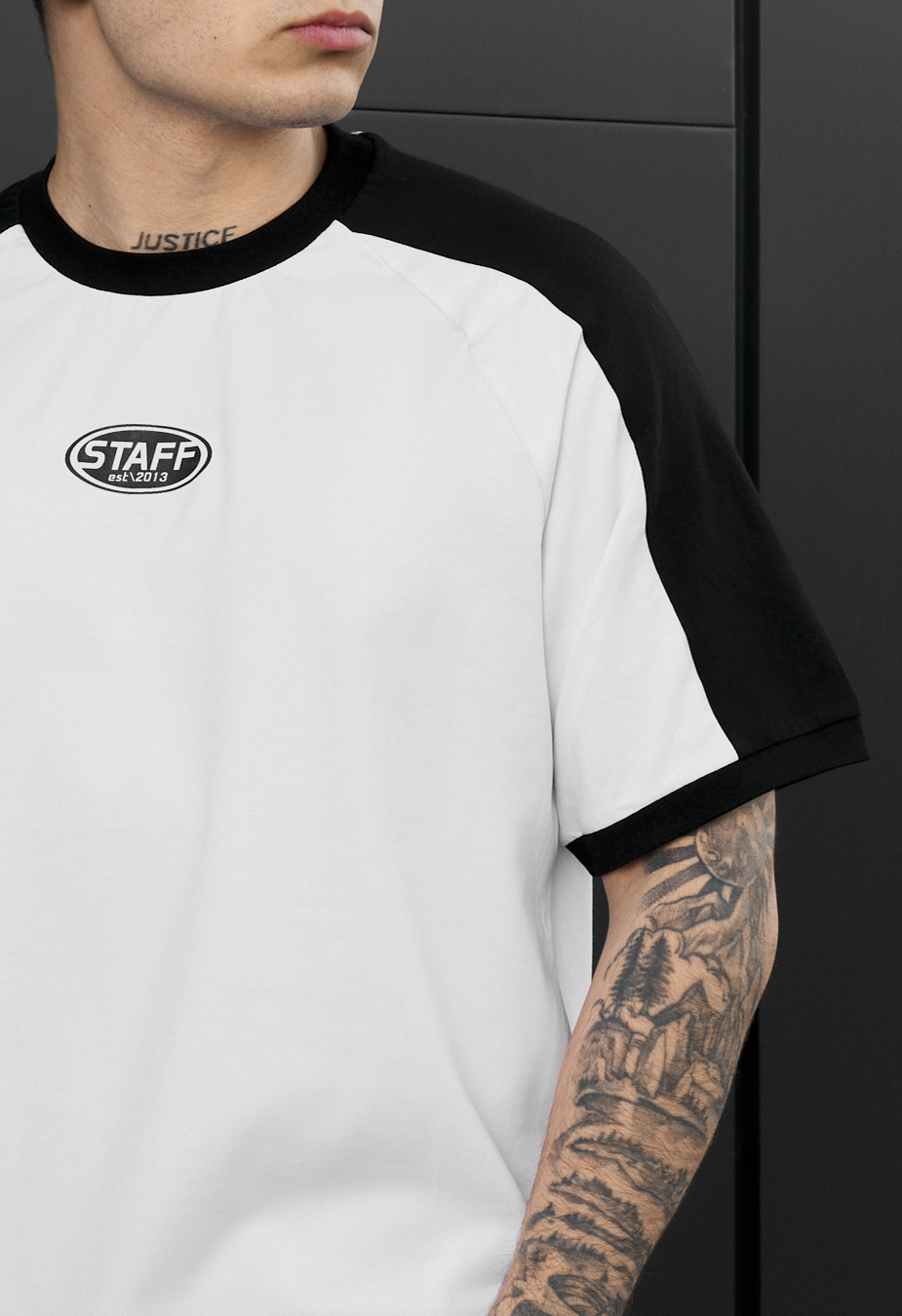 Koszulka Staff line logo oversize