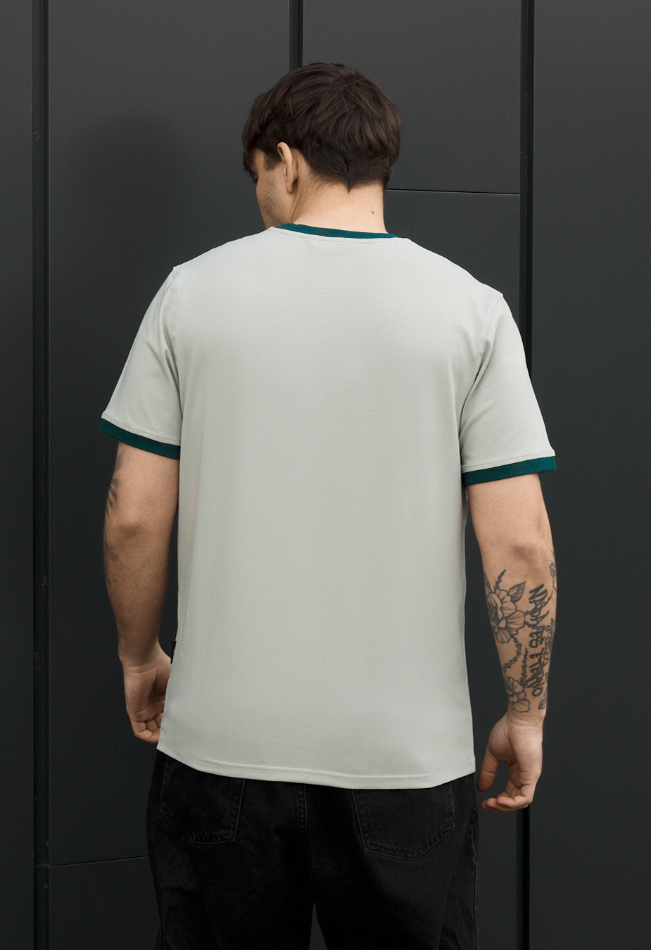 Koszulka Staff lu light olive & green